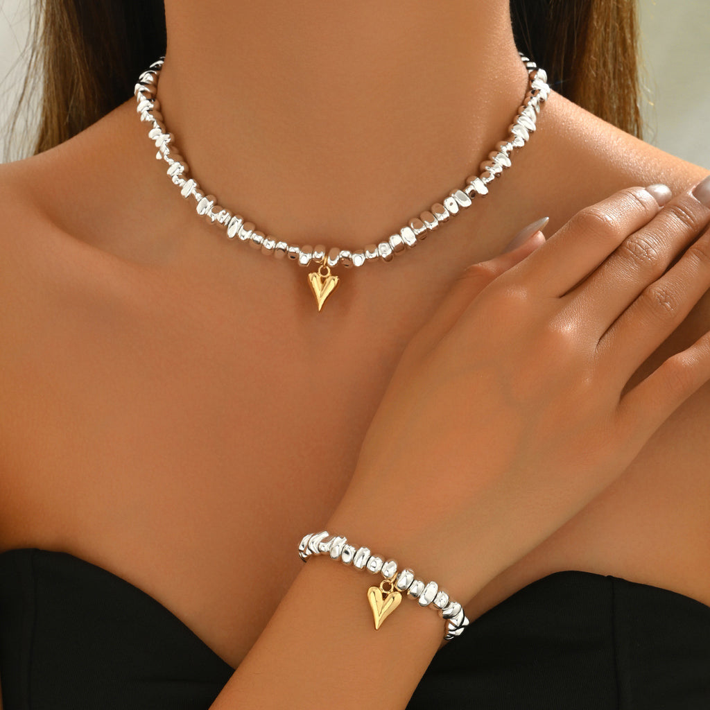 Herz-Schmuck-Set