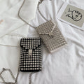 Vintage-Diamant Schultertasche