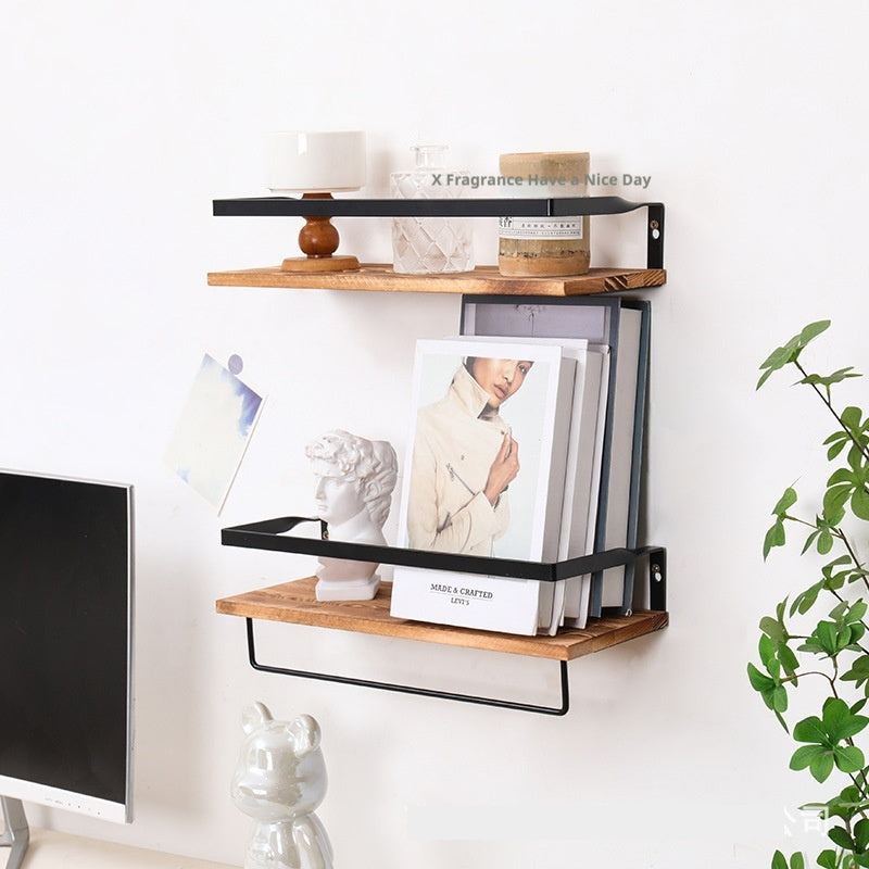 Wandregal-Set aus Holz, 2-teilig – Bild 5 | LuxeStyle