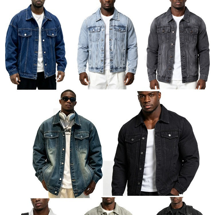 Einfache Denimjacke