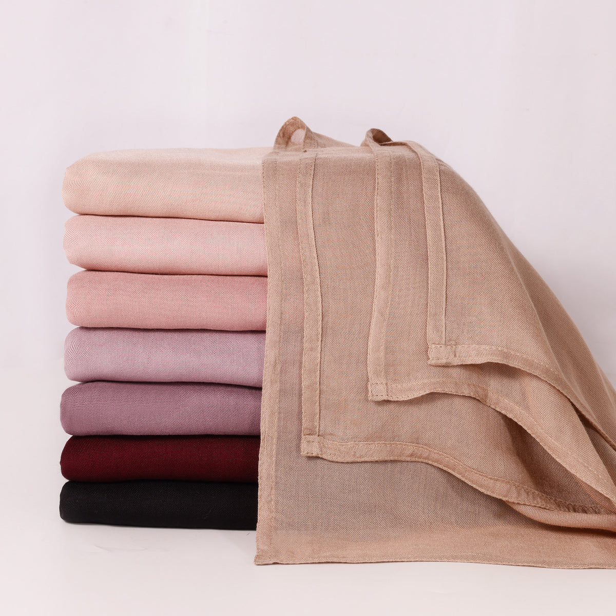 Atmungsaktiver Viskose-Schal für Damen – Bild 2 | LuxeStyle
