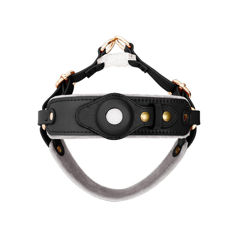 Hunde-Brustgeschirr mit AirTag-Halterung & Leine – Bild 5 | LuxeStyle