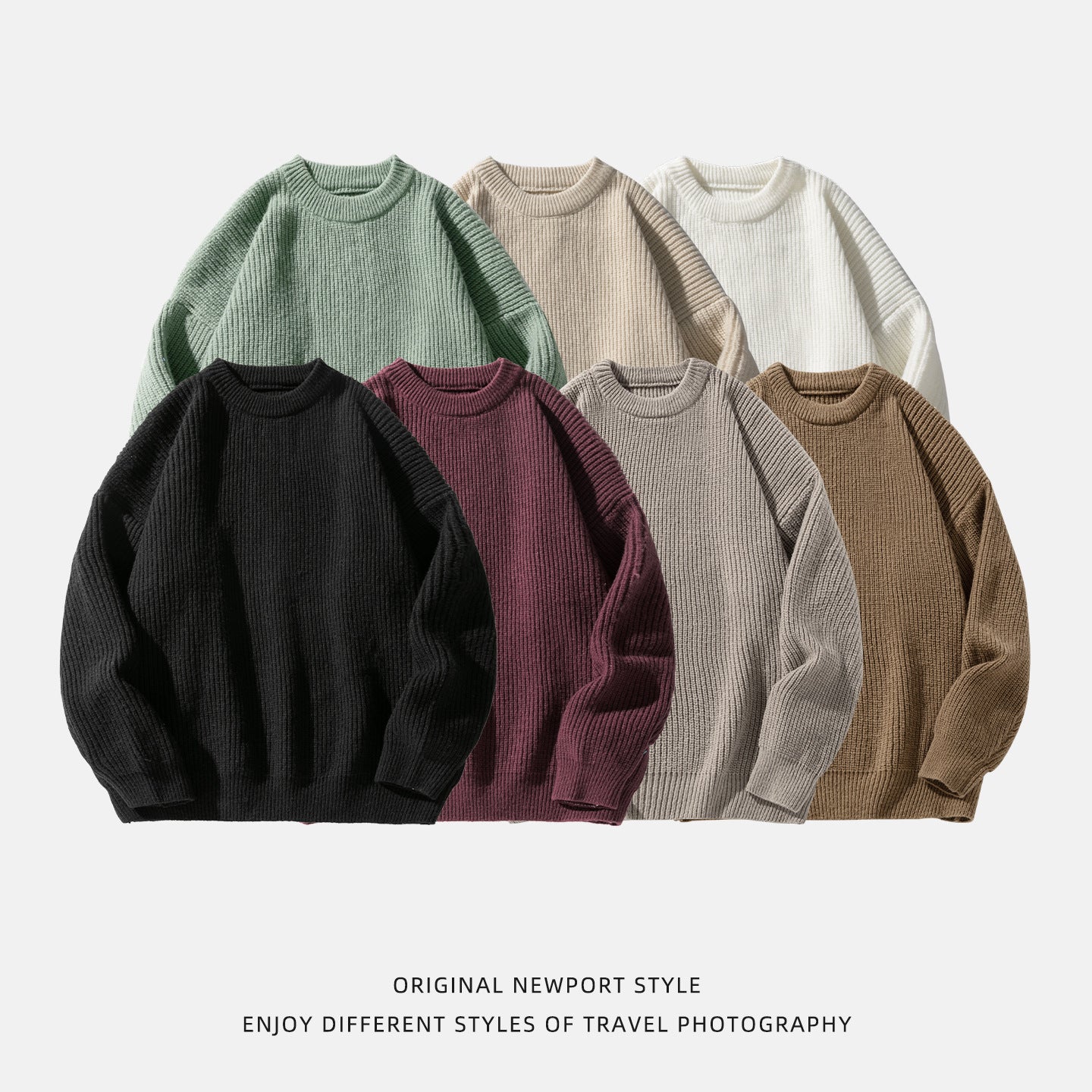 Pullover mit Textur