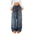 Street-Style Loose Straight-Leg Jeans