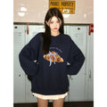 Lockere Damen-Hoodie