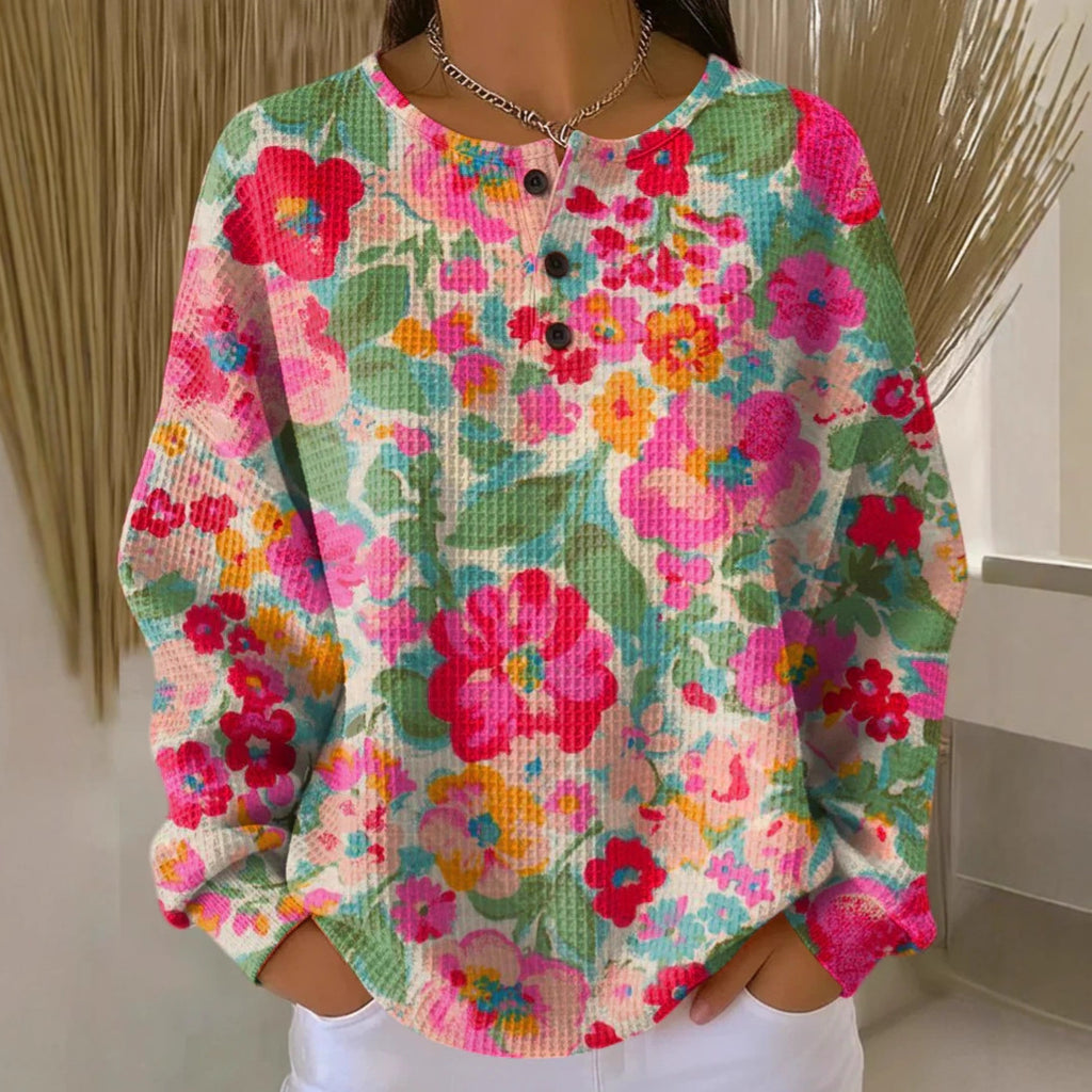 Retro-Lässiges Sweatshirt