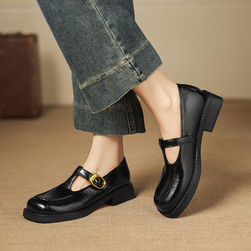 Vintage Sandalen mit Schnalle