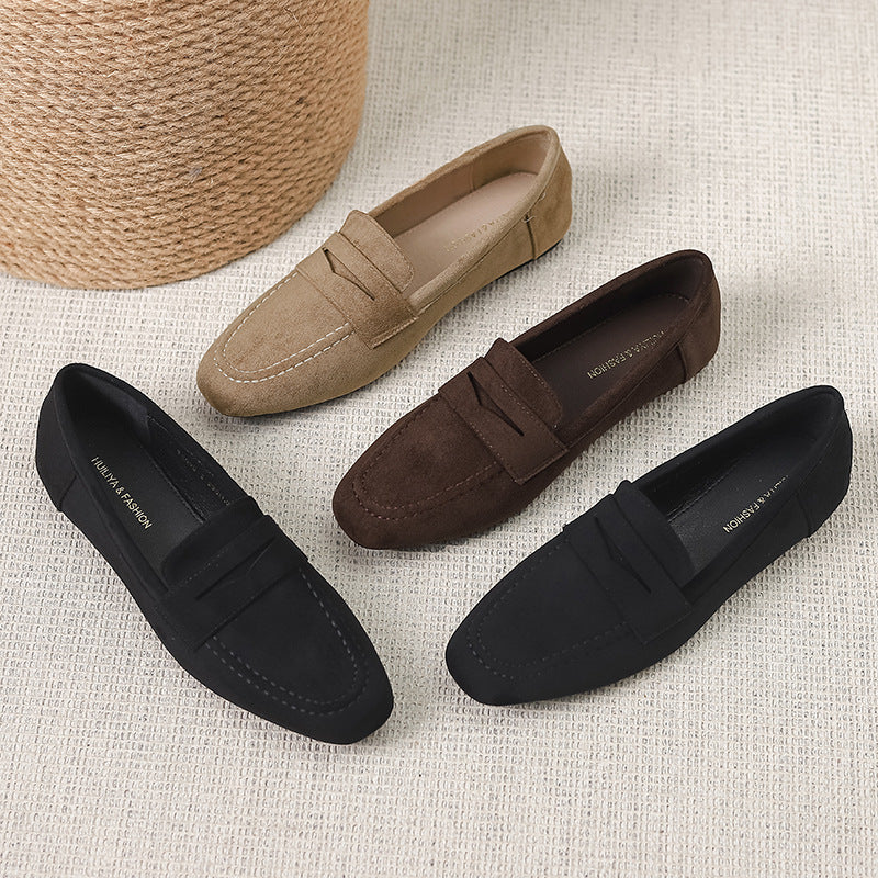 Retro Loafers im französischen Stil