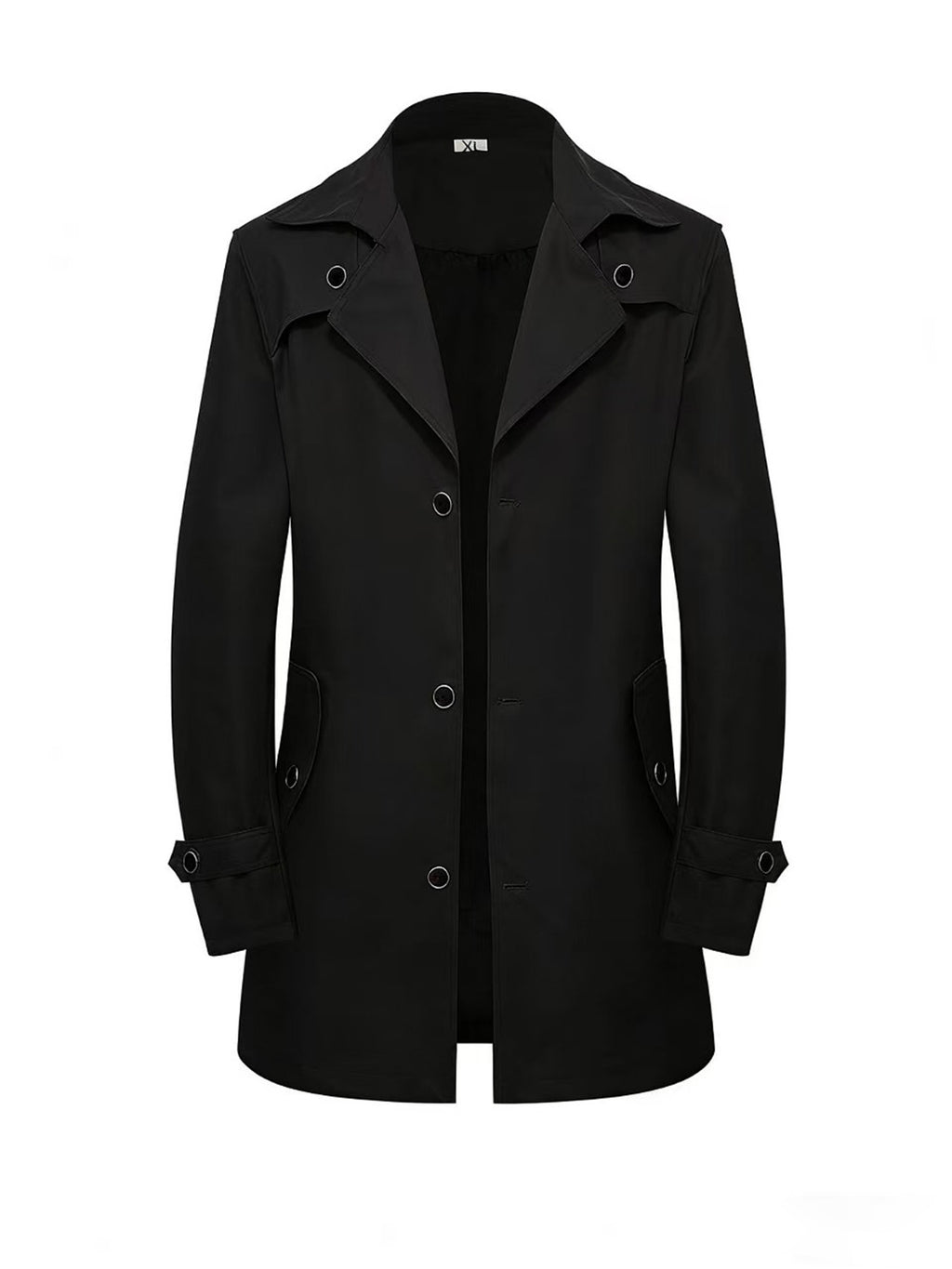 Herren Trenchcoat Mid-Length
