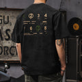 Herren Kurzarm-Shirt im American-Stil