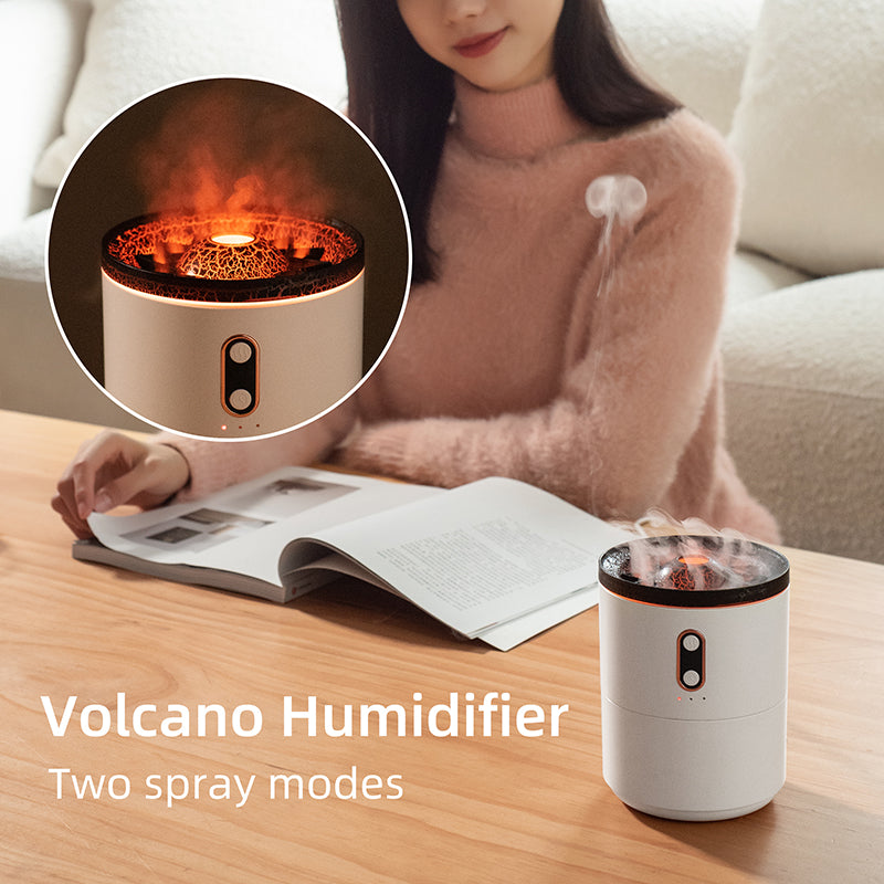 Vulkan Flammen Aroma Diffusor & Luftbefeuchter
