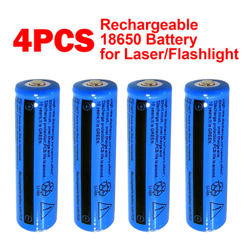 4er-Set 18650 Li-ion Akkus, 3000mAh – Ansicht 2