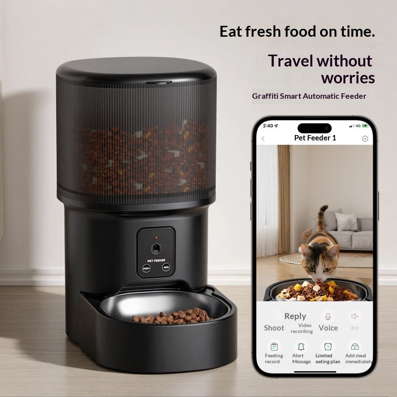 Smarter Futterautomat mit Timer