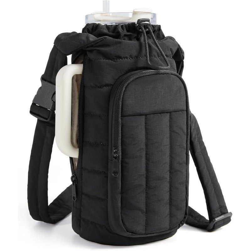 Isolierte Crossbody-Hülle für Trinkflaschen