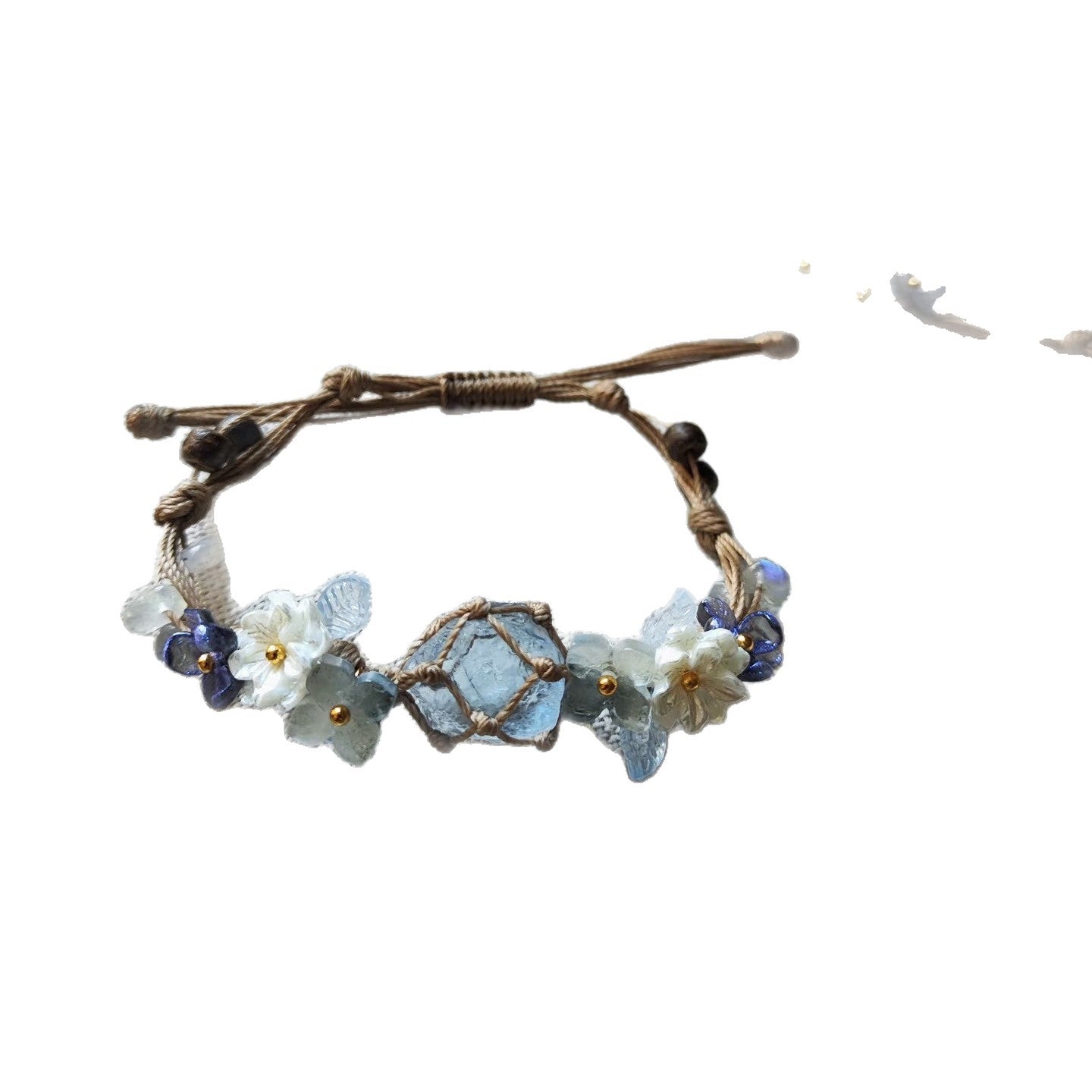 Verstellbares Kristall-Armband