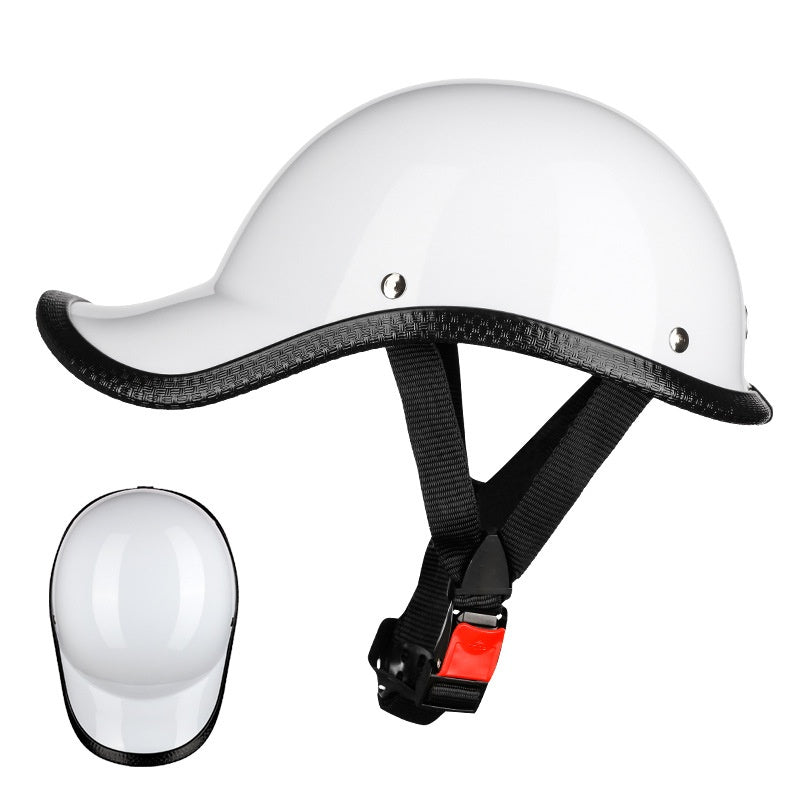 Retro-Halbschalenhelm für E-Motorräder