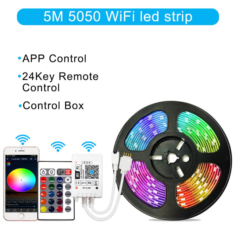 Smarter RGB LED Lichtstreifen mit WiFi-Steuerung – Bild 5 | LuxeStyle