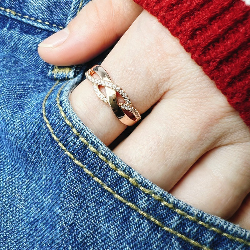 Personalisierter Woven Ring – Bild 2 | LuxeStyle