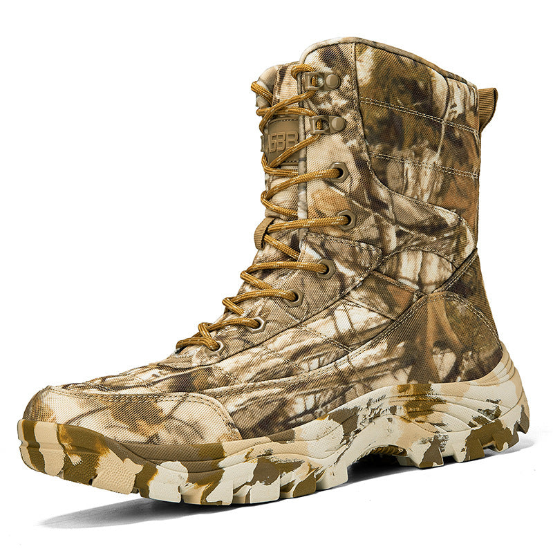 Taktische Mid-Cut-Stiefel mit Gummisohle – Bild 6 | LuxeStyle