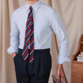 Gestreiftes Baumwollhemd Slim-Fit – Bild 7 | LuxeStyle