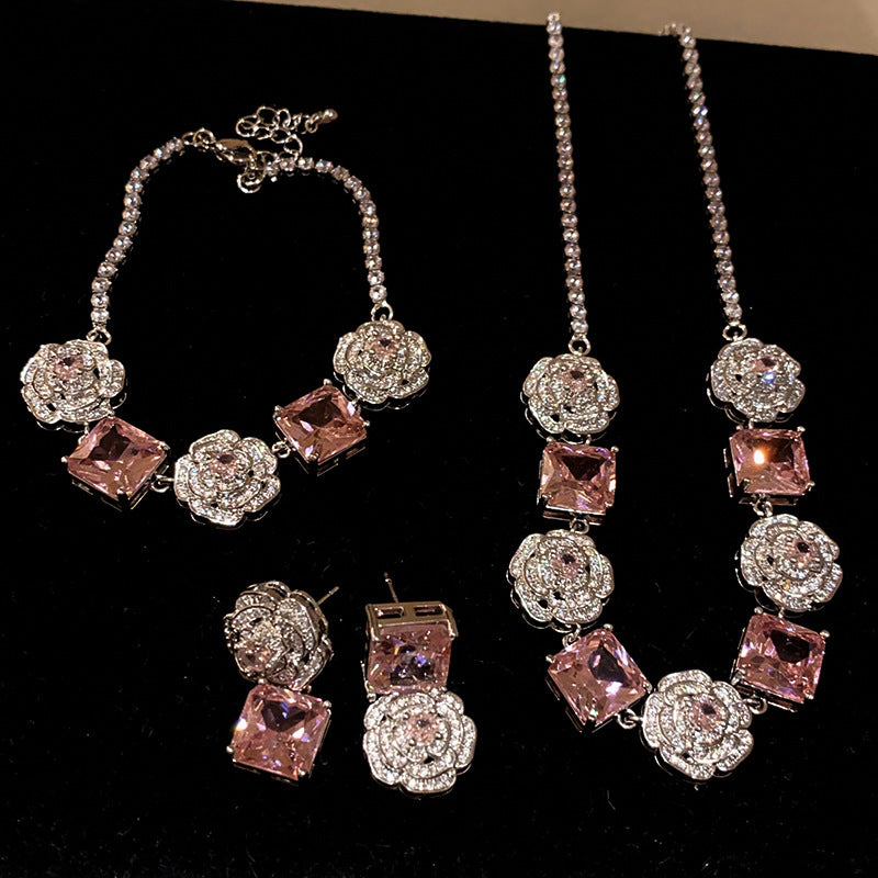 Schmuckset 'Princess Rose Zircon'