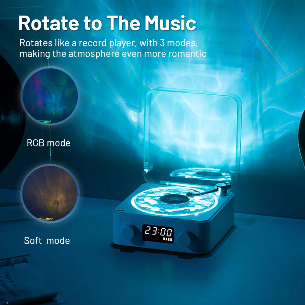 Retro Plattenspieler Bluetooth Lautsprecher