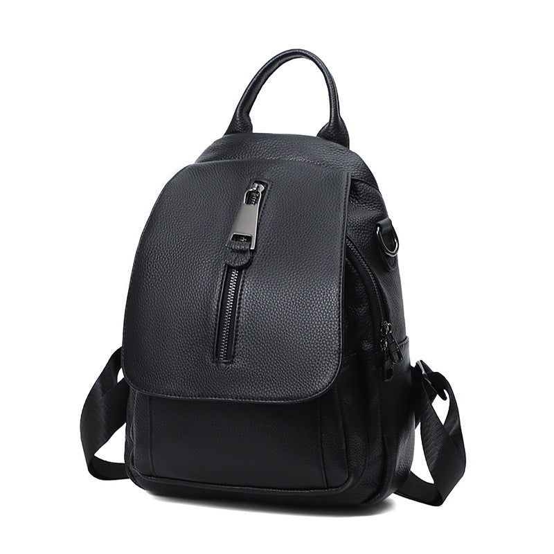 Anti-Diebstahl Lederrucksack für Damen – Bild 2 | LuxeStyle