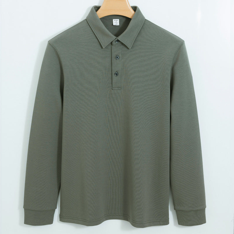 Langarm-Poloshirt