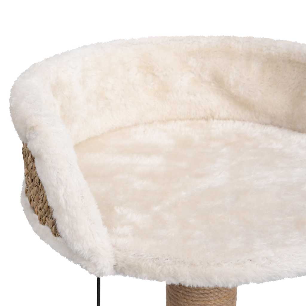 Katzenbaum mit Kratzstamm, 49 cm, Seegras