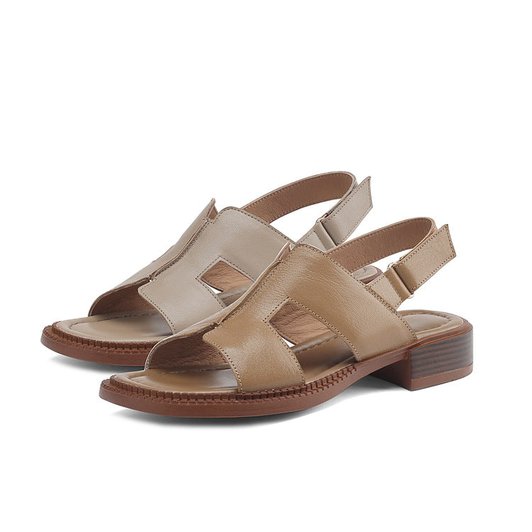 Luftige Sandalen aus Schafleder – Bild 8 | LuxeStyle
