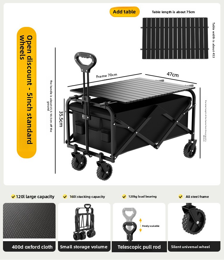 Faltbares Campingwagen