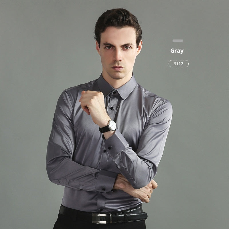 Business Hemd mit 4-Wege-Stretch – Bild 10 | LuxeStyle