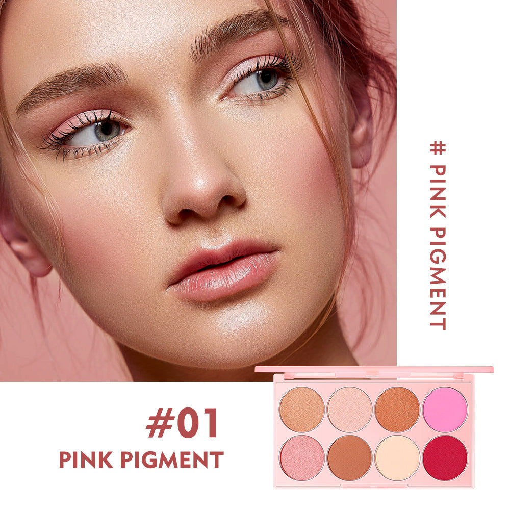Lidschatten-Palette – 8 natürliche Nude-Farben – Bild 4 | LuxeStyle