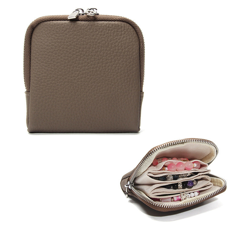 Schmuckbeutel aus Vollnarbenleder – Bild 9 | LuxeStyle