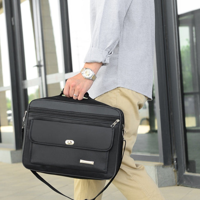 Aktentasche aus Oxford-Stoff – Bild 2 | LuxeStyle