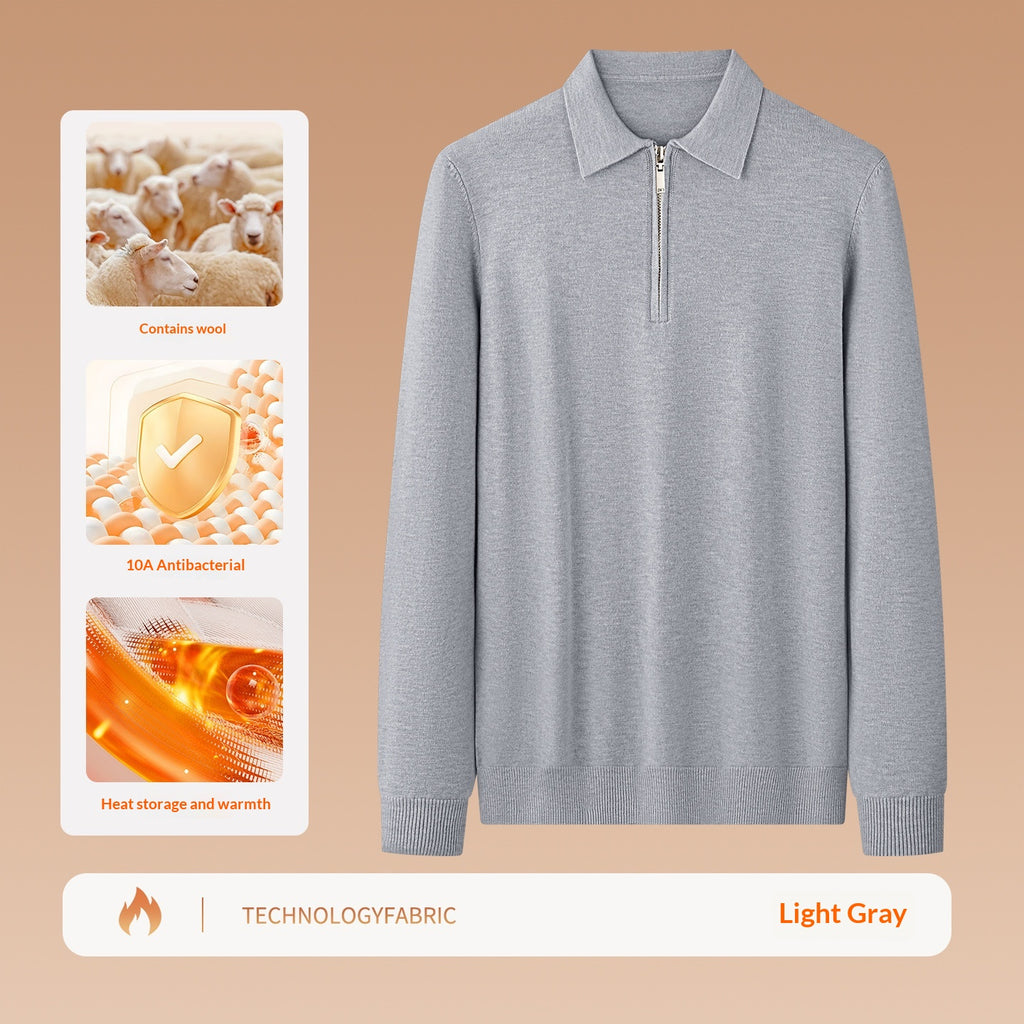 Woll-Modal-Pullover für Herren