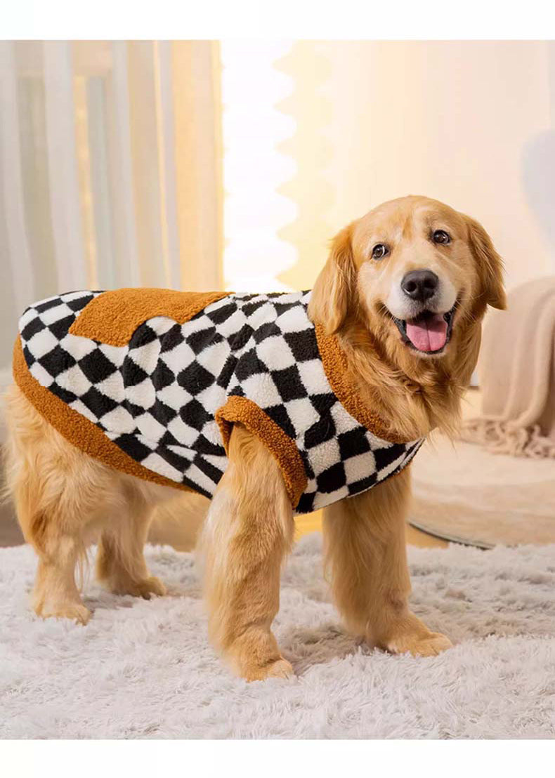 Hundejacke aus Lammwolle für Herbst und Winter – Bild 4 | LuxeStyle