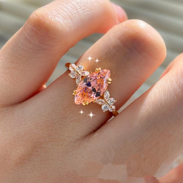 Eleganter Marquise-Ring mit Zirkonia – Bild 4 | LuxeStyle