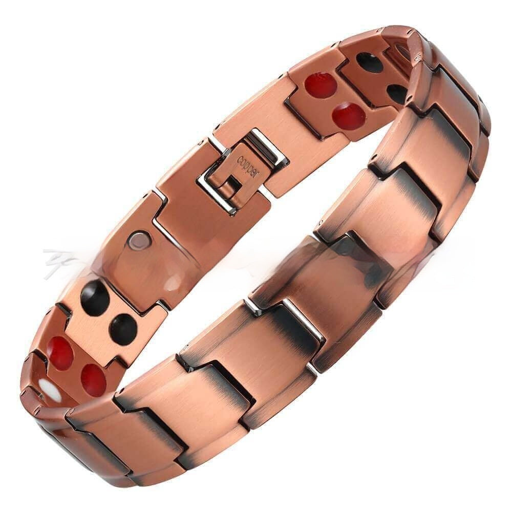 Minimalistisches Kupferarmband mit Magnetverschluss | LuxeStyle