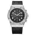 Sportliche Quarz-Herrenuhr mit Silikonarmband | LuxeStyle
