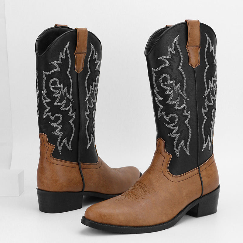 Retro High Leg Boots für Herren