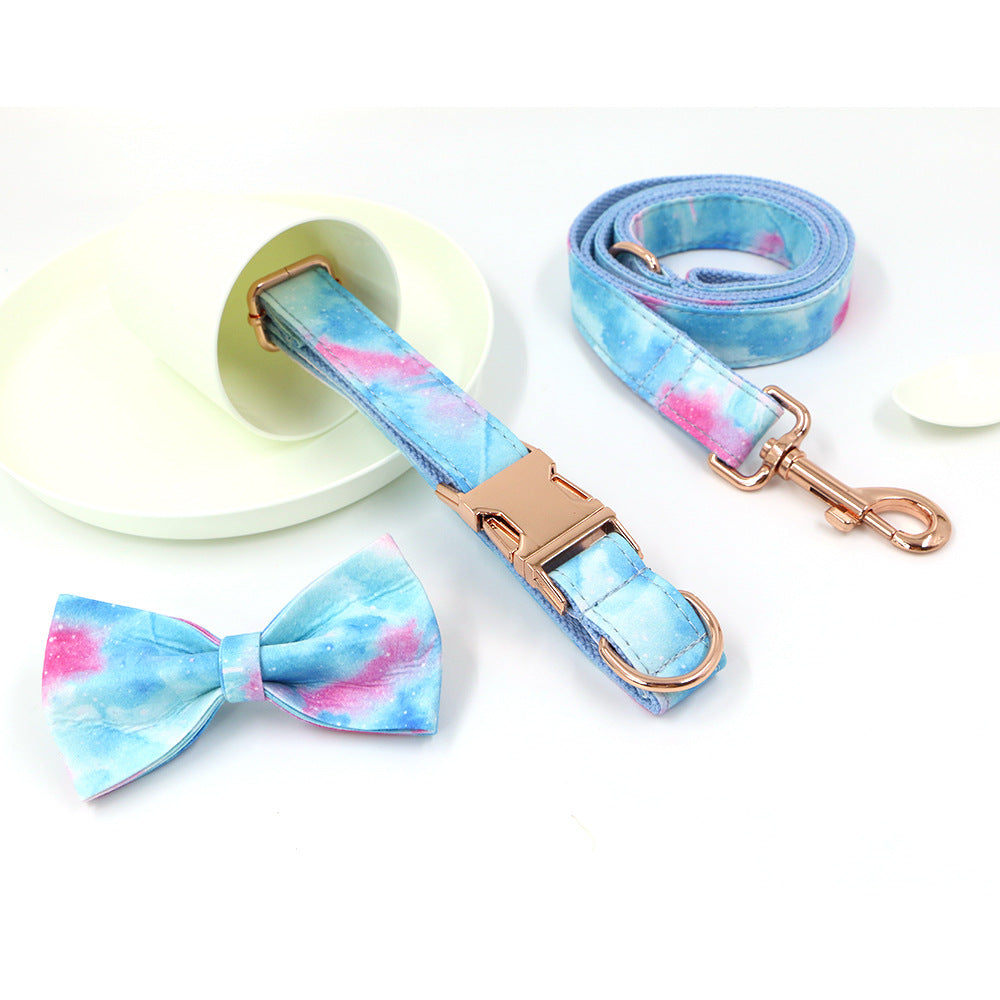 Halsband und Leine Roségold für Haustiere – Bild 5 | LuxeStyle