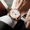 Herrenuhr mit Mondphase