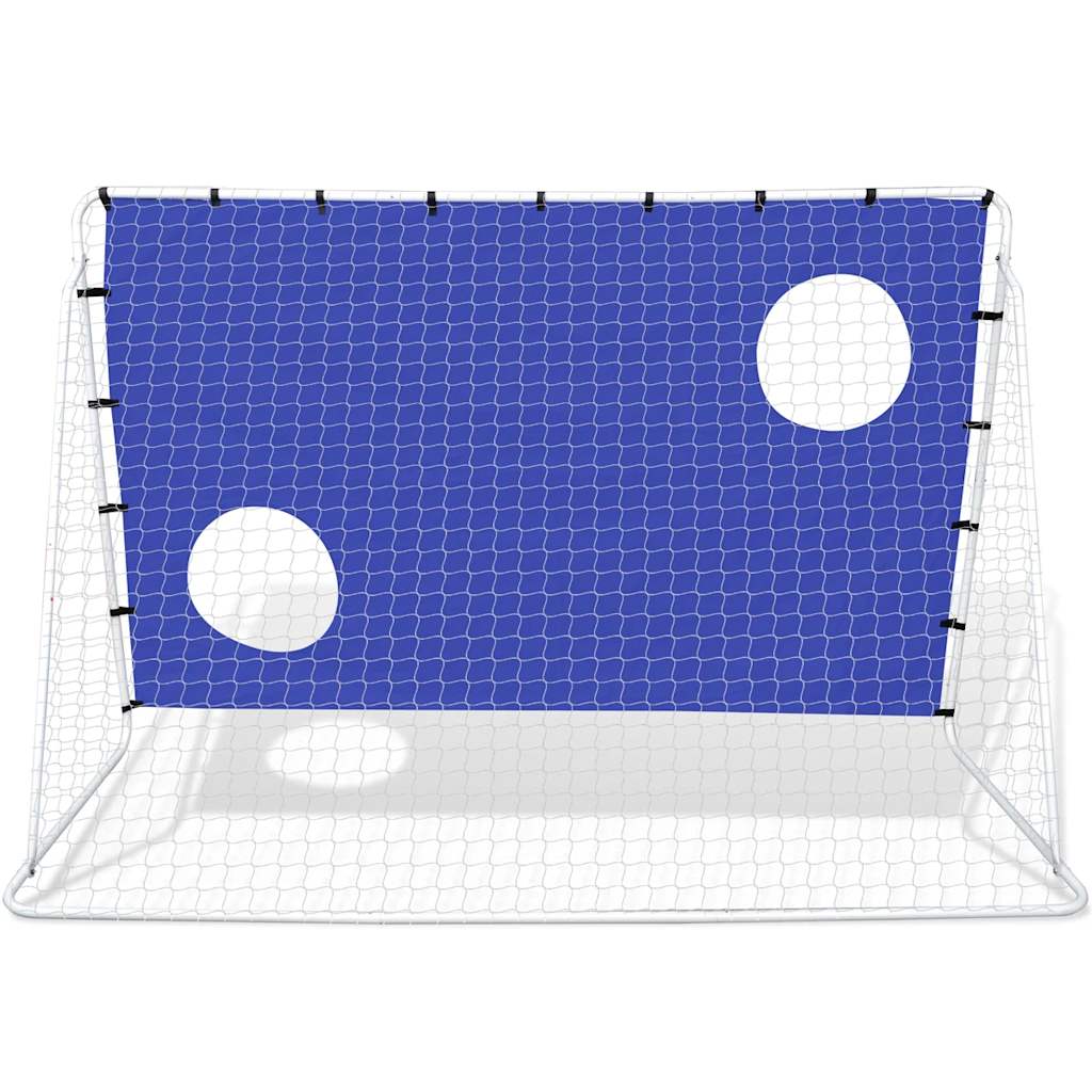 Fussballtor mit Torwand 240x92x150 cm