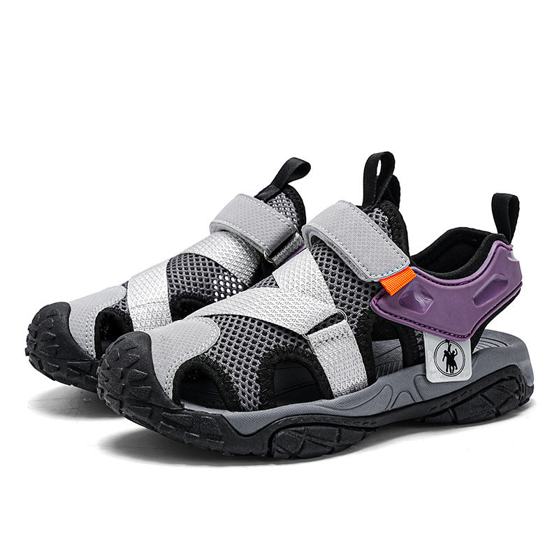 Laufsandalen mit Zehenschutz