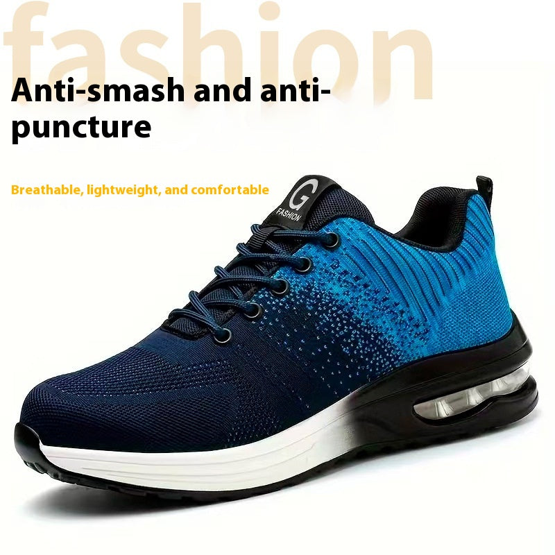 Leichte Mesh-Sicherheitsschuhe mit Stahlkappe – Bild 5 | LuxeStyle