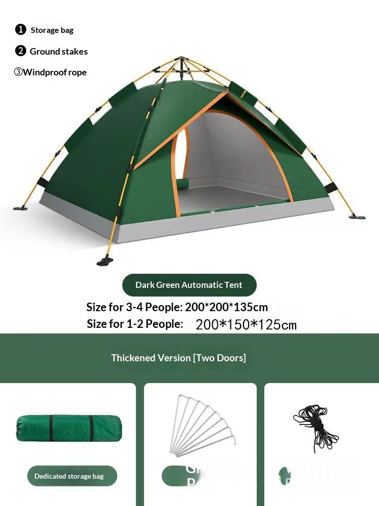 Faltbares Outdoor-Zelt für 1-4 Personen