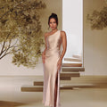 Damen Maxikleid Sirena Seitenschlitz