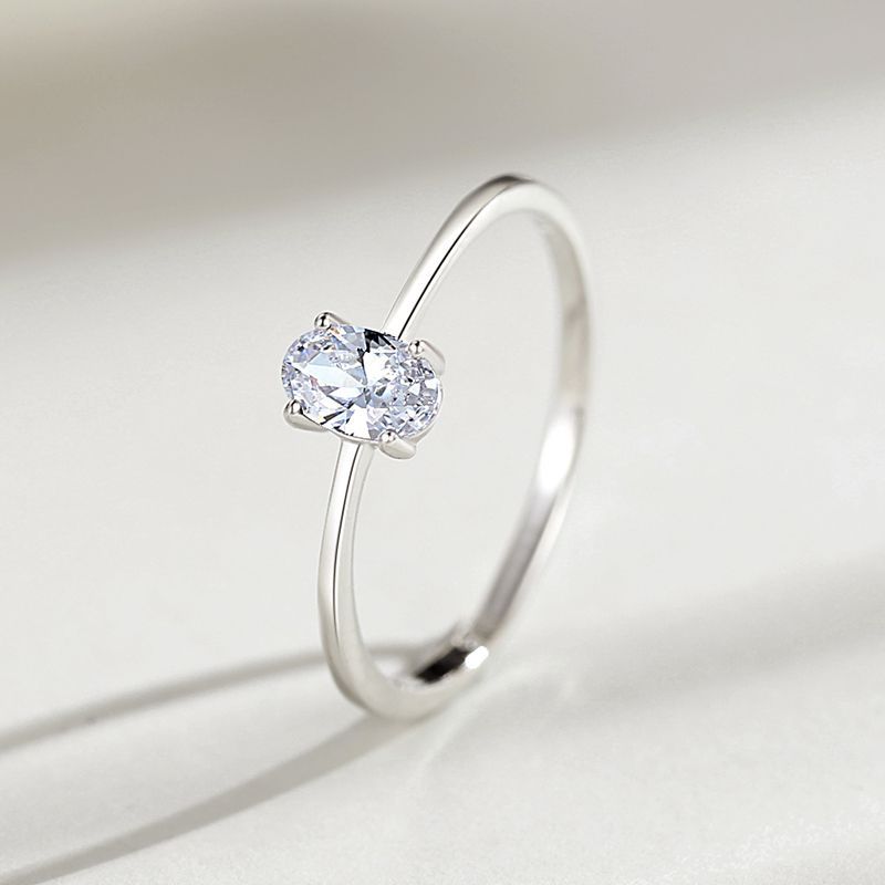 Eleganter Zirkonia Ring im koreanischen Stil – Bild 5 | LuxeStyle