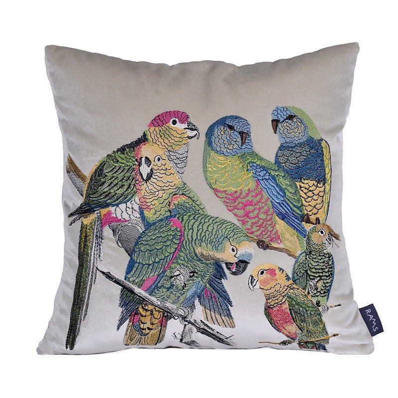 Papagei Samt-Kissen – Bild 13 | LuxeStyle